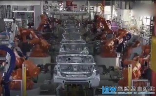 實拍德國寶馬工廠3系轎車生產制造全過程！